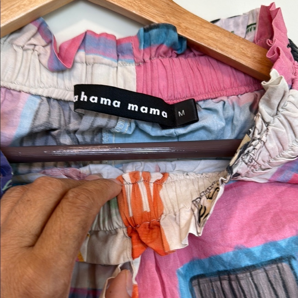 Bahama Mama Colorful Graphic Print Pants - Picture 4 of 6